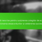 Reguli nescrise pentru susținerea colegilor de echipă, gestionarea dezacordurilor și celebrerea succeselor