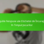 Regulile Nespuse ale Etichetei de Încurajare în Timpul Jocurilor