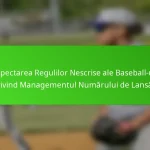 Respectarea Regulilor Nescrise ale Baseball-ului privind Managementul Numărului de Lansări